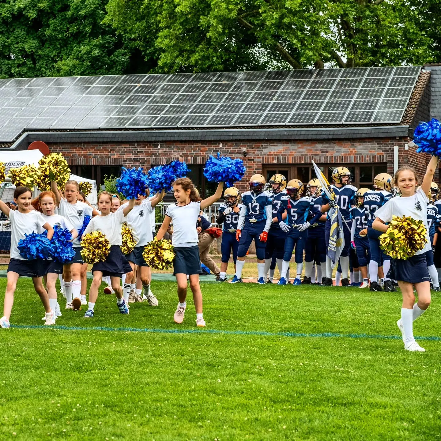Gameday-Moment Schiefbahn Riders