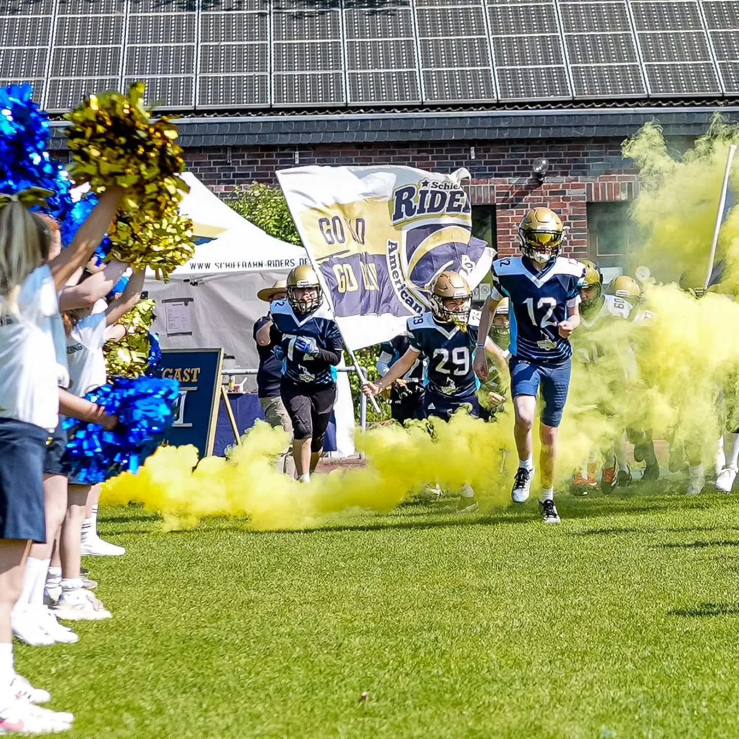 Gameday-Moment Schiefbahn Riders