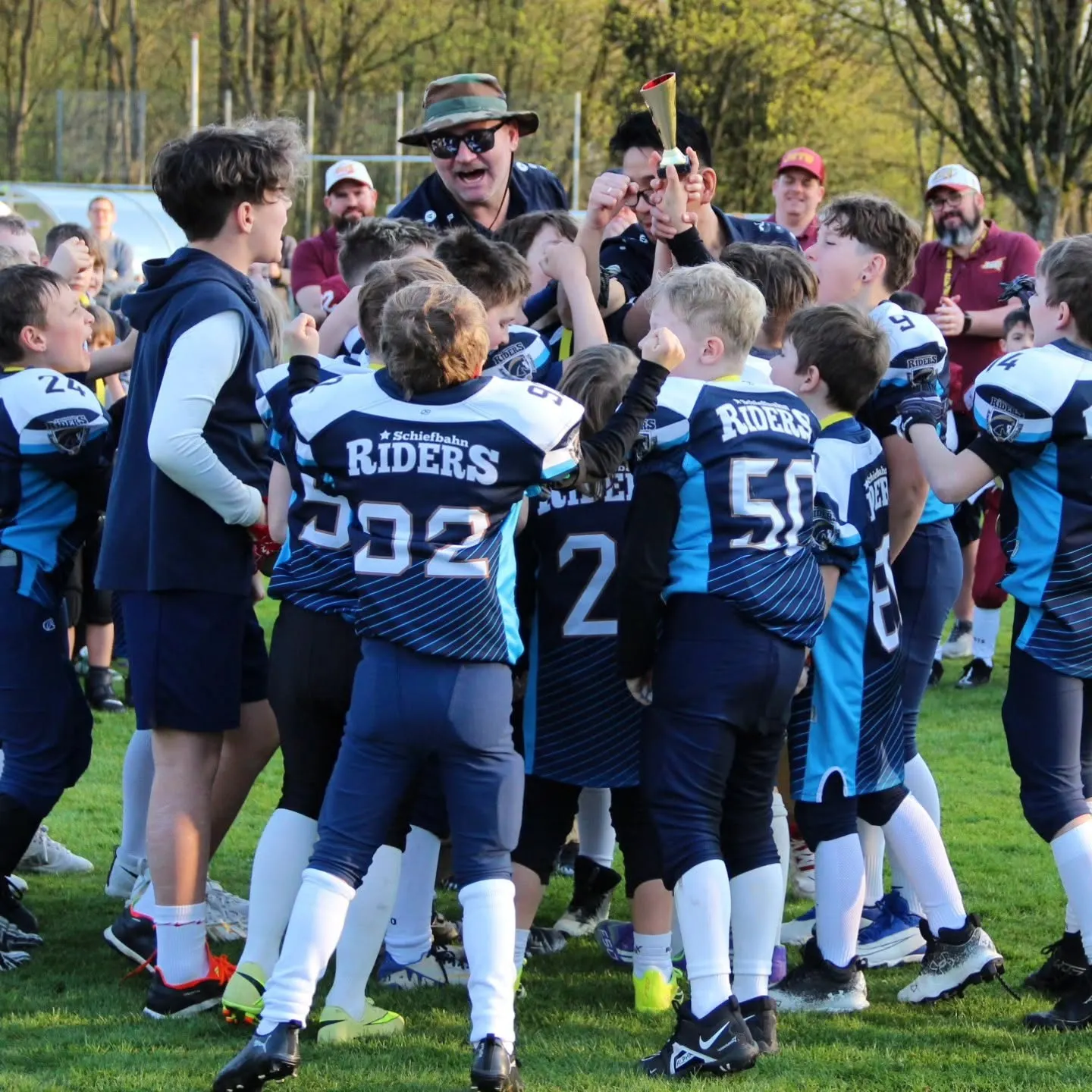 Gameday-Moment Schiefbahn Riders