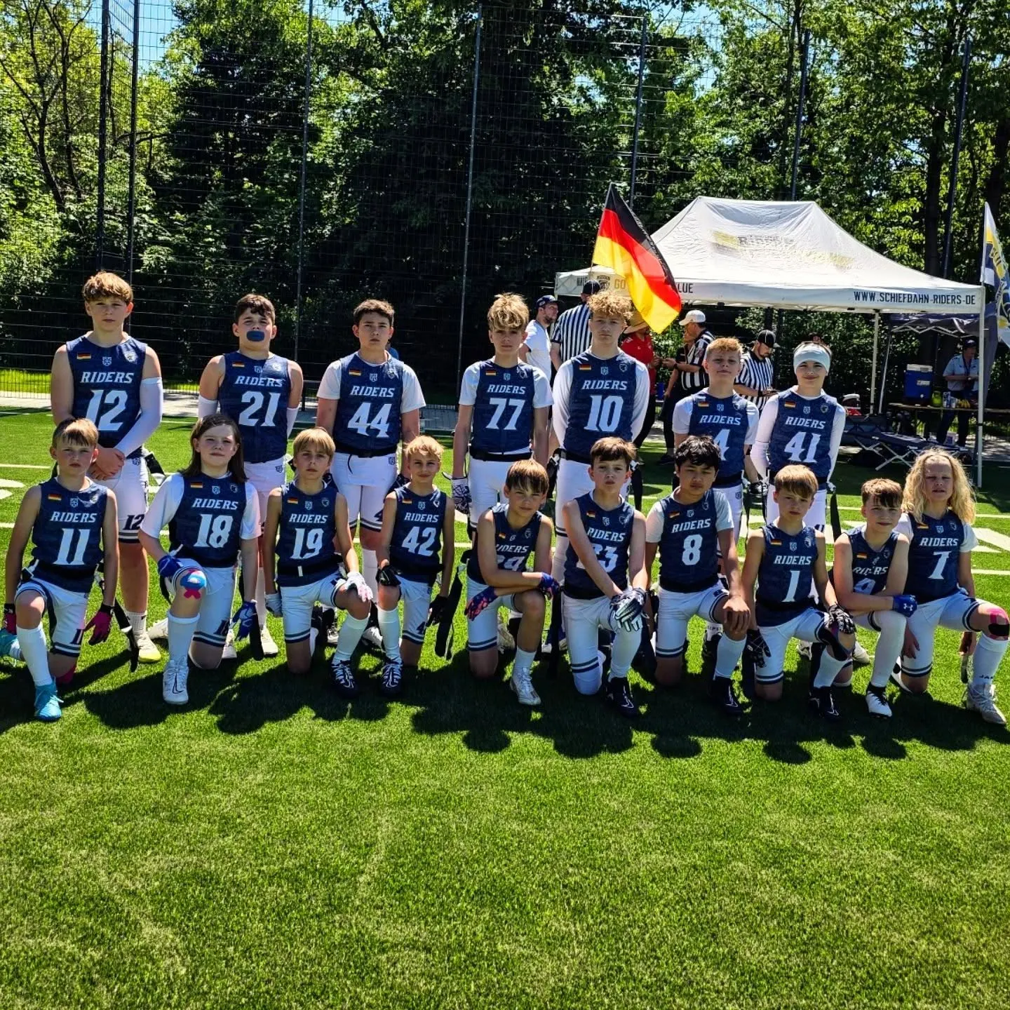 Gameday-Moment Schiefbahn Riders