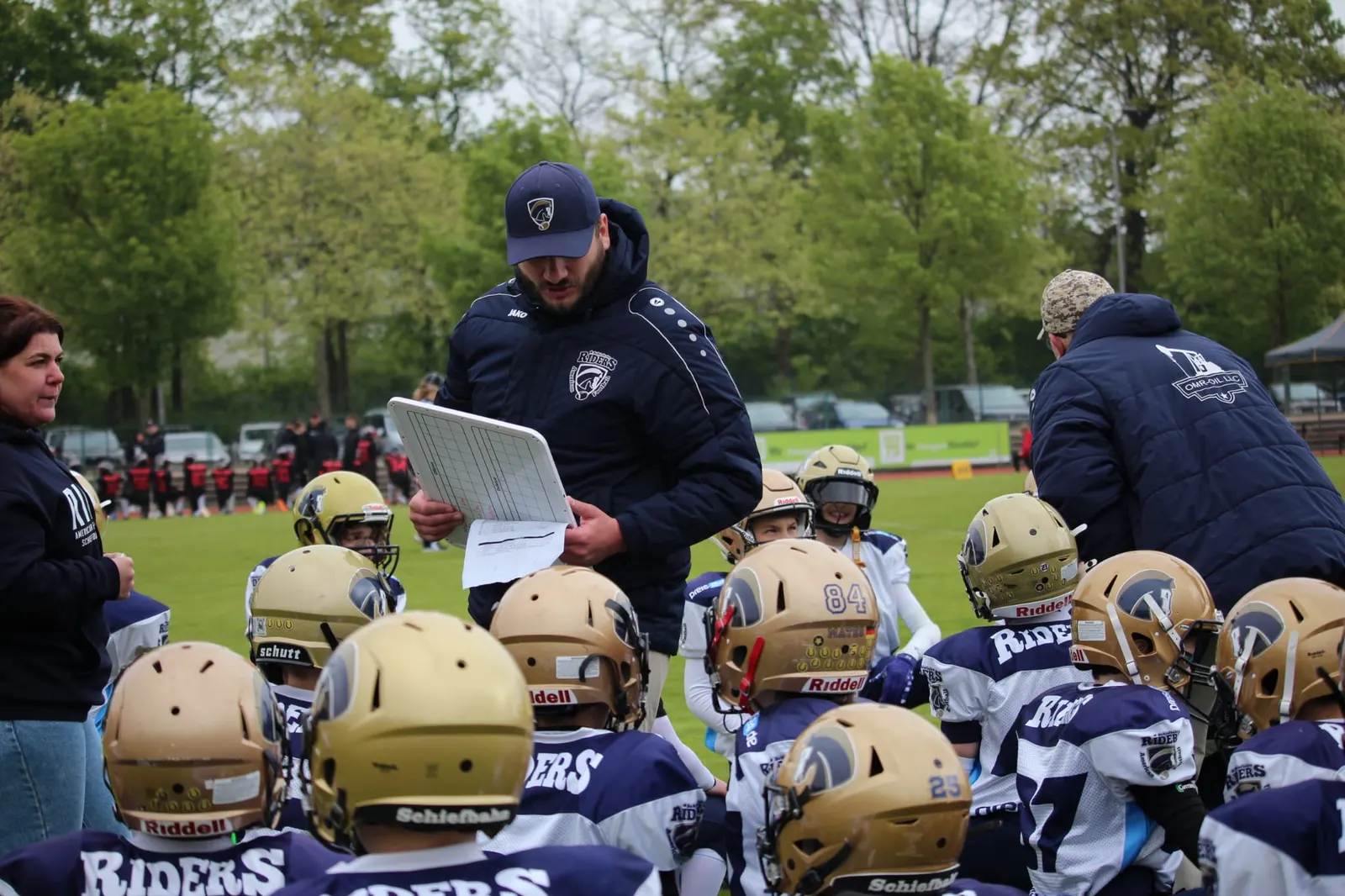 Gameday-Moment Schiefbahn Riders