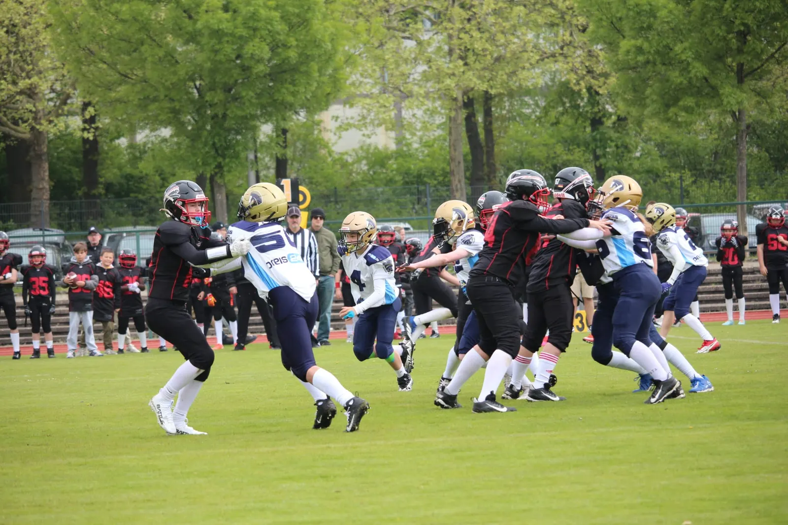 Gameday-Moment Schiefbahn Riders