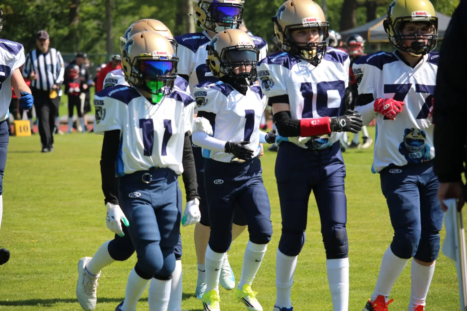 Gameday-Moment Schiefbahn Riders