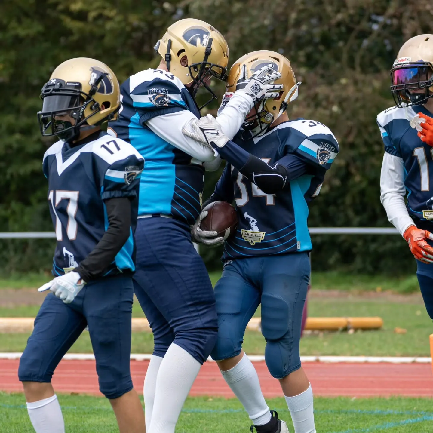 Gameday-Moment Schiefbahn Riders
