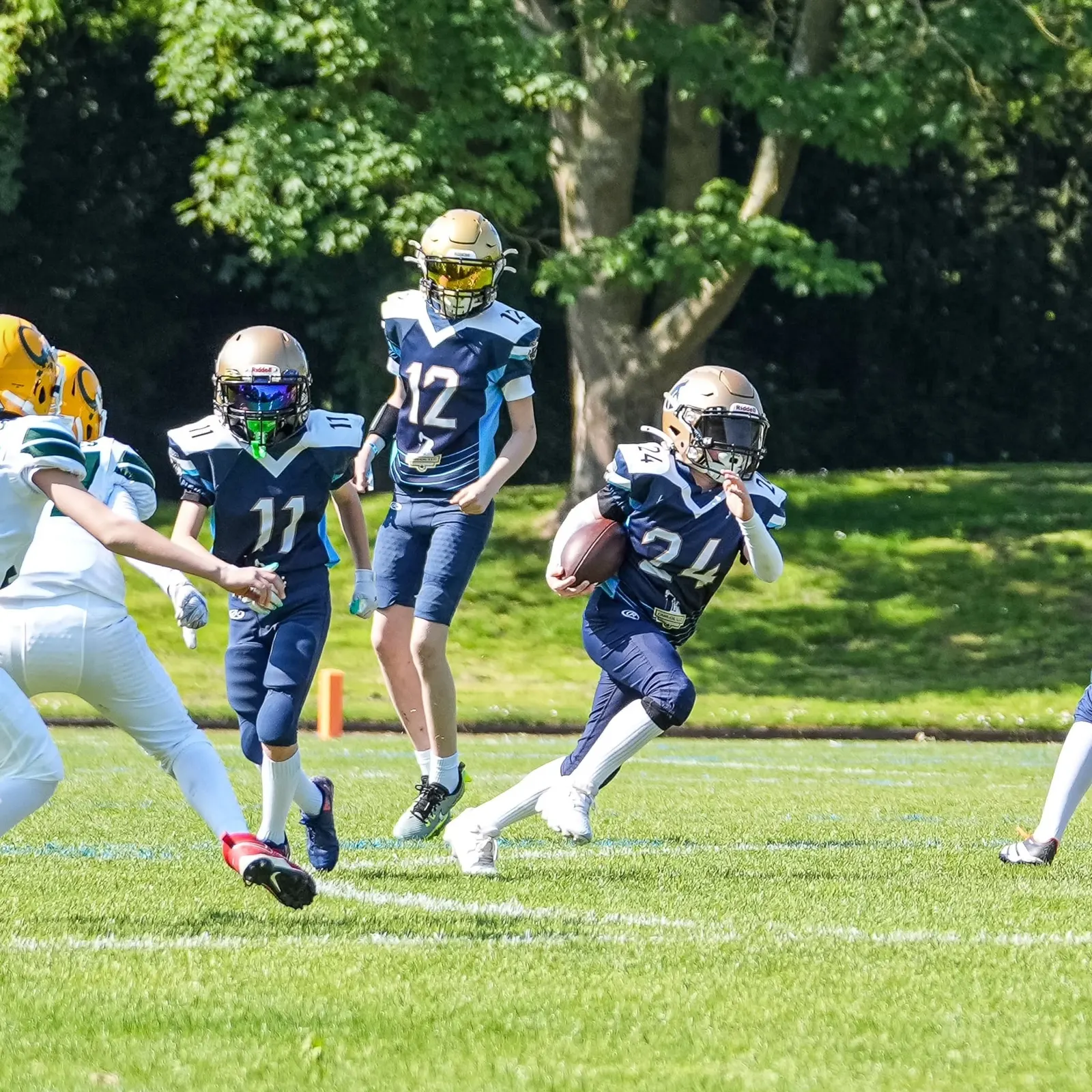 Gameday-Moment Schiefbahn Riders