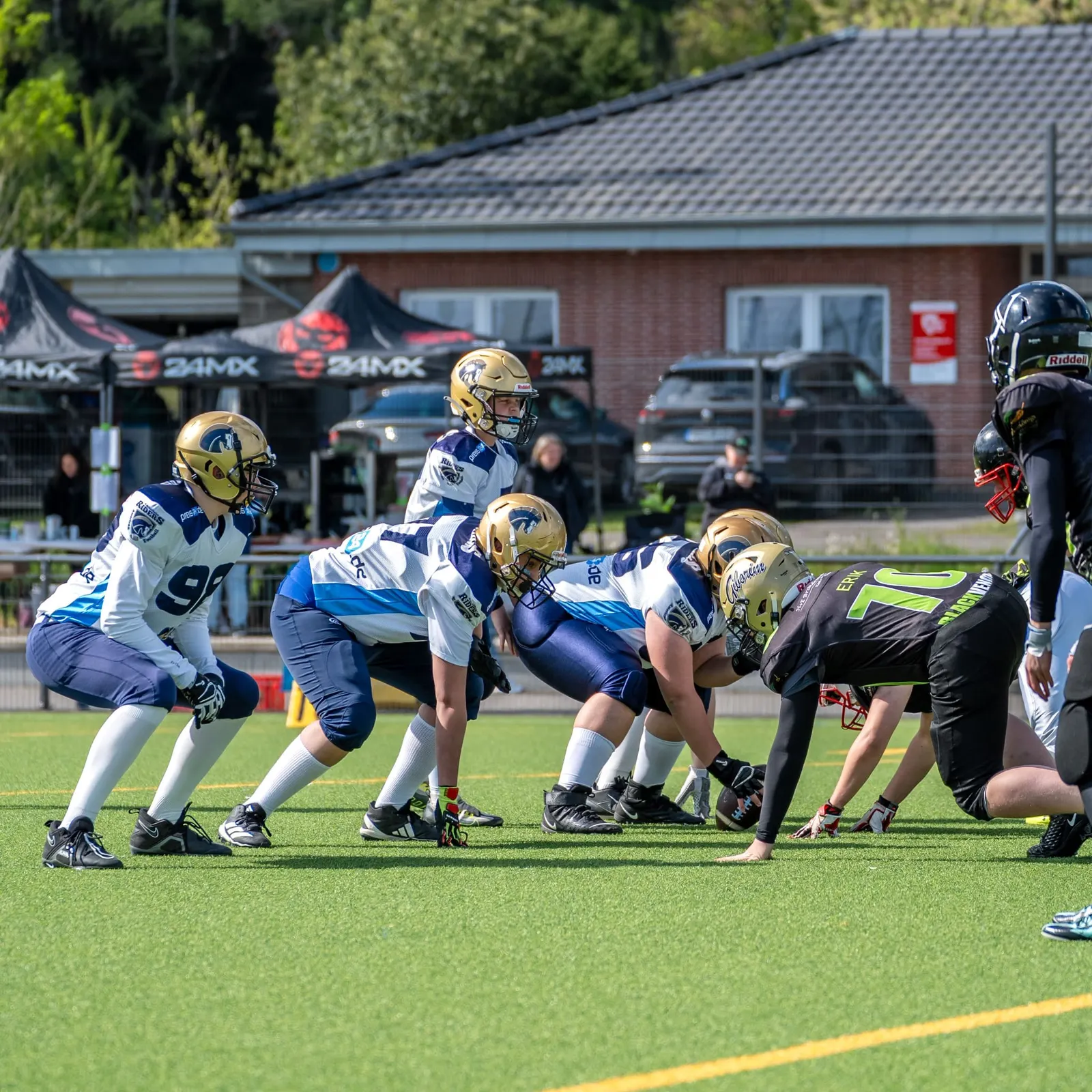 Gameday-Moment Schiefbahn Riders