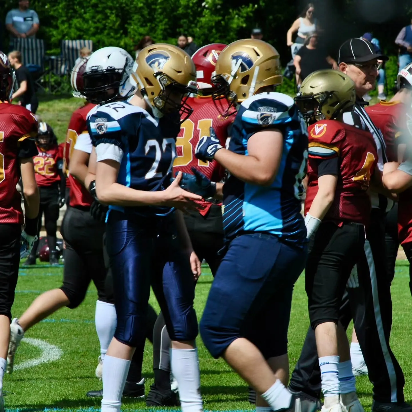Gameday-Moment Schiefbahn Riders