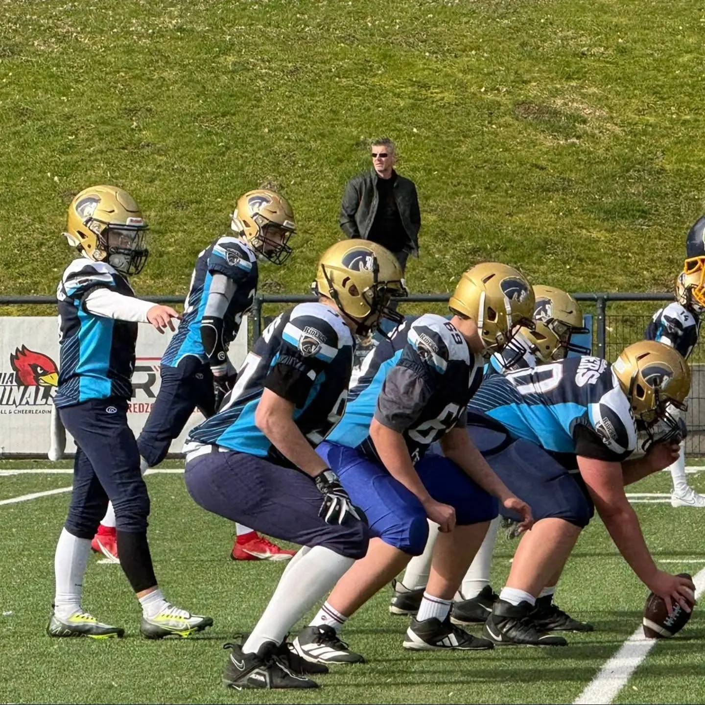 Gameday-Moment Schiefbahn Riders