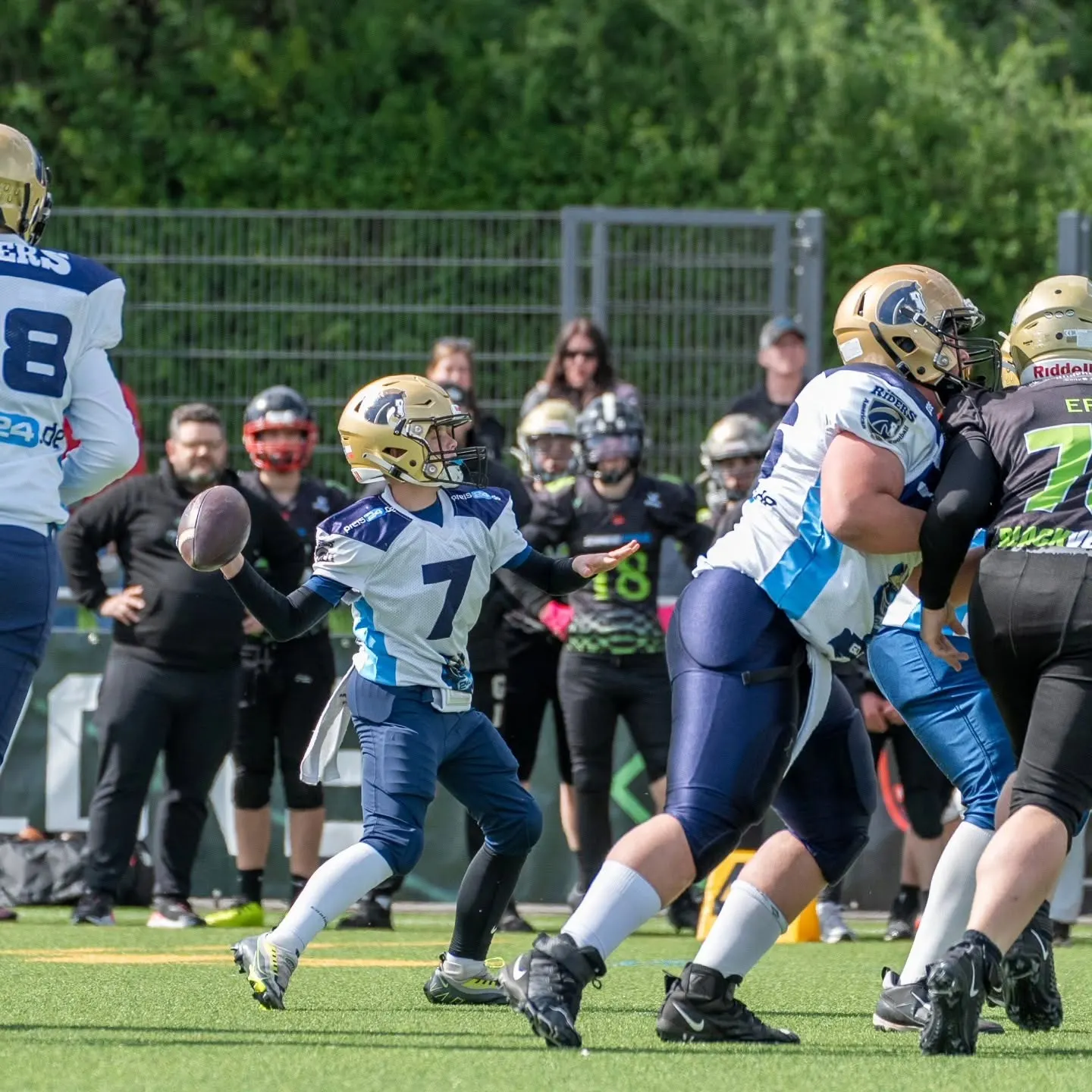 Gameday-Moment Schiefbahn Riders
