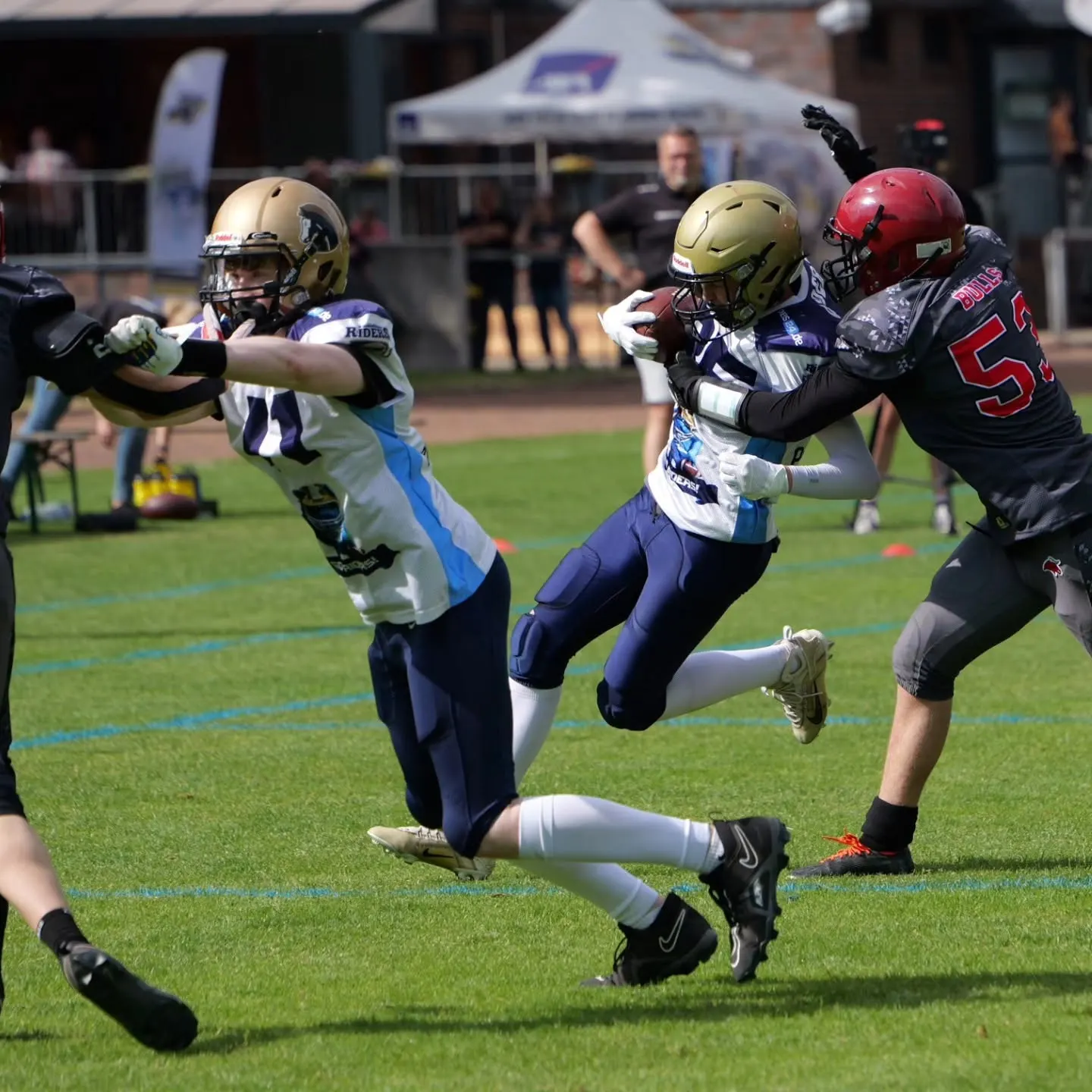 Gameday-Moment Schiefbahn Riders
