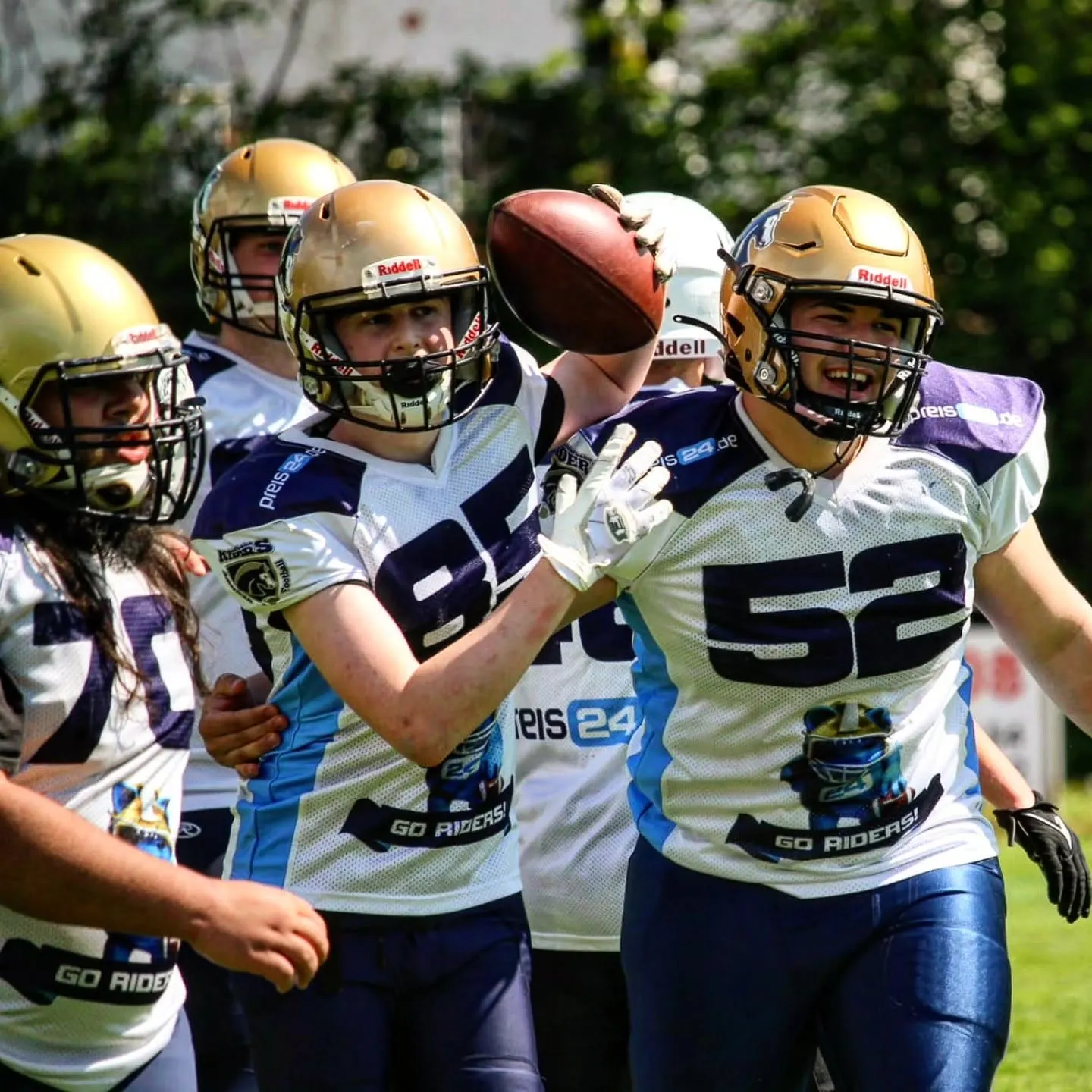 Gameday-Moment Schiefbahn Riders