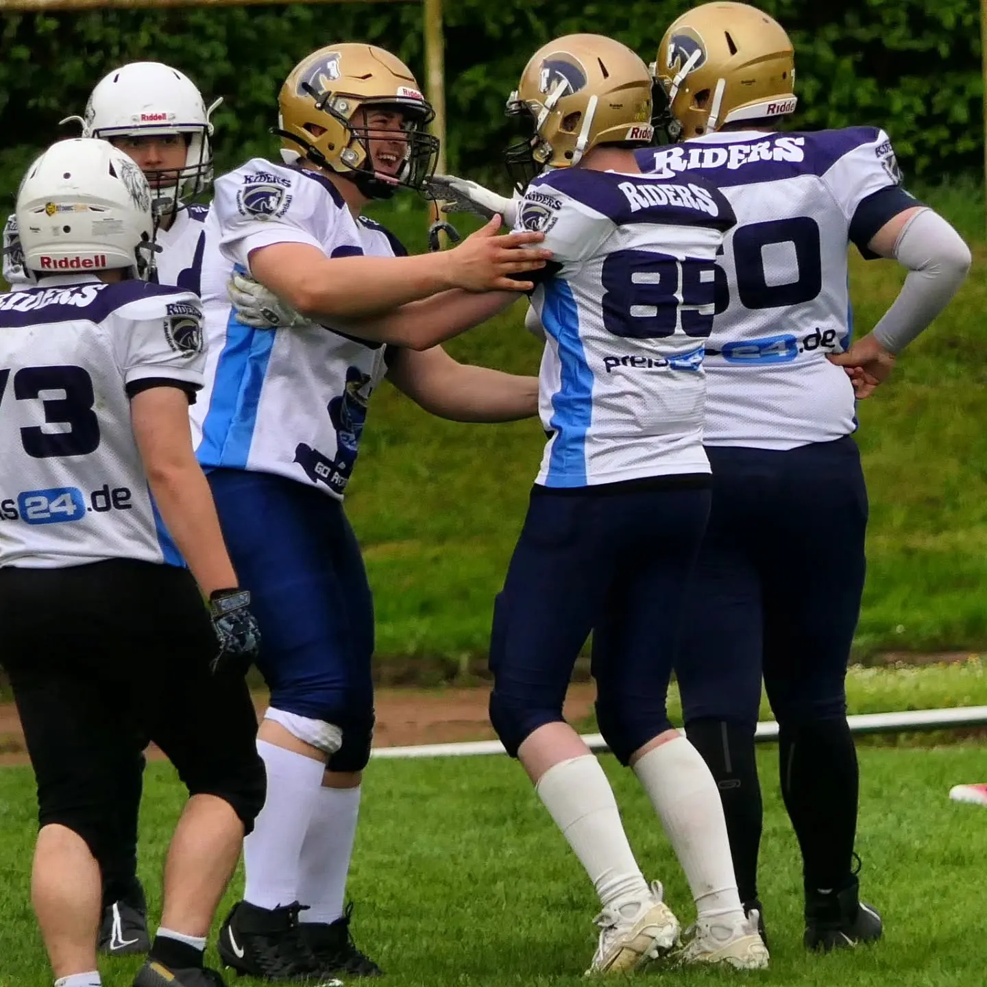 Gameday-Moment Schiefbahn Riders