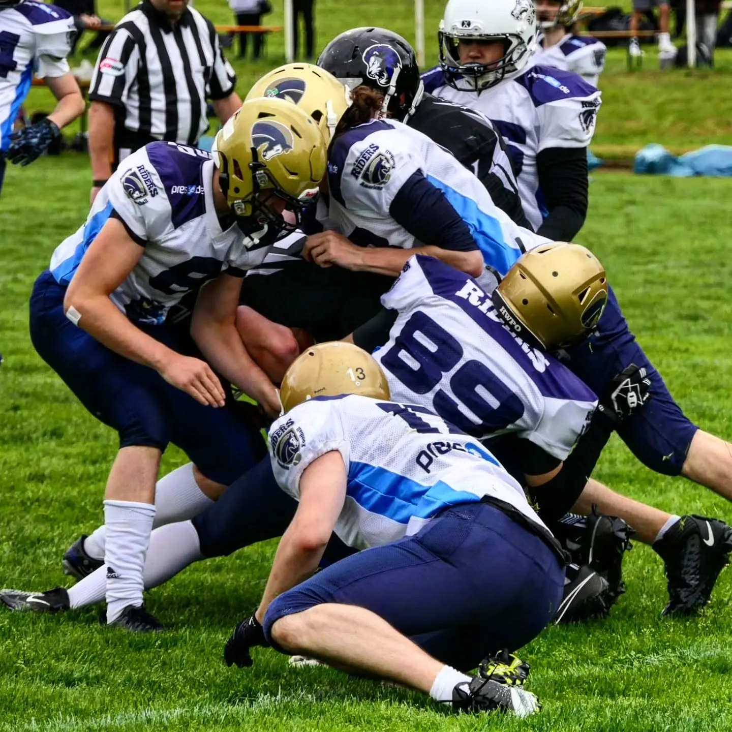 Gameday-Moment Schiefbahn Riders