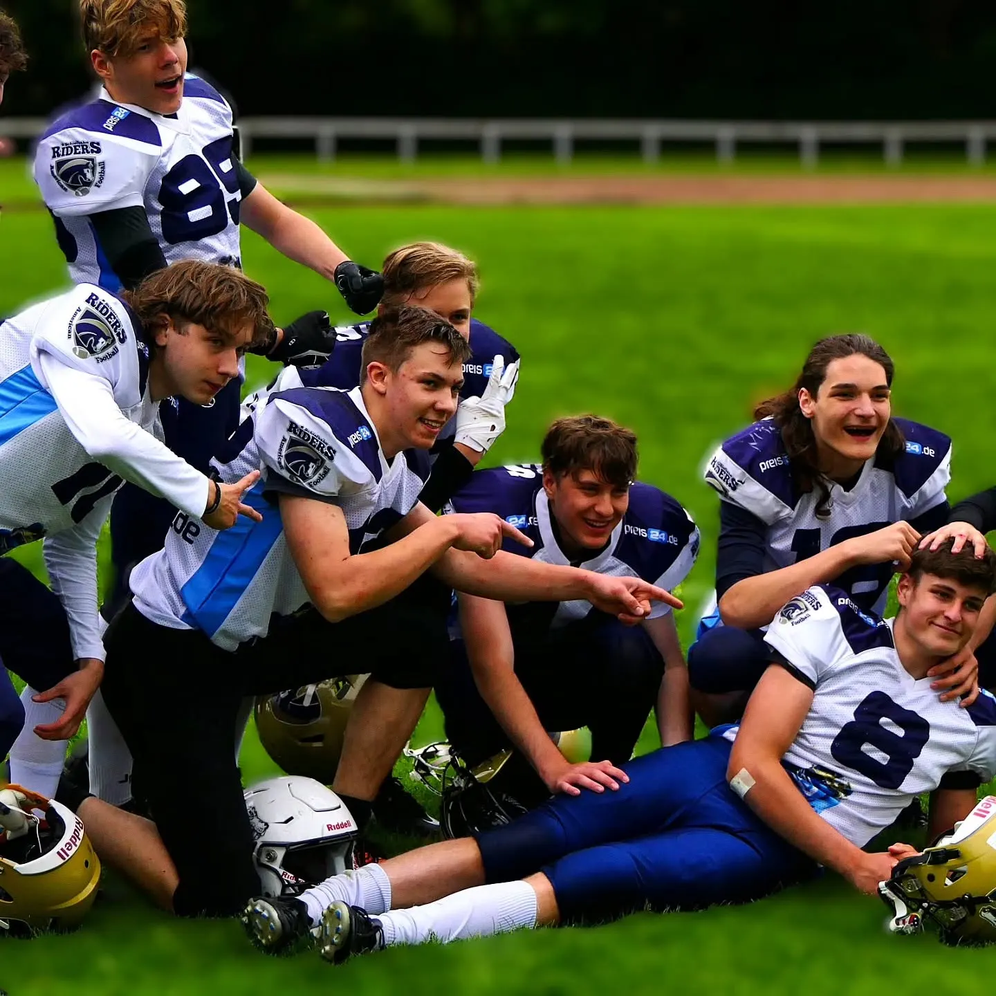 Gameday-Moment Schiefbahn Riders